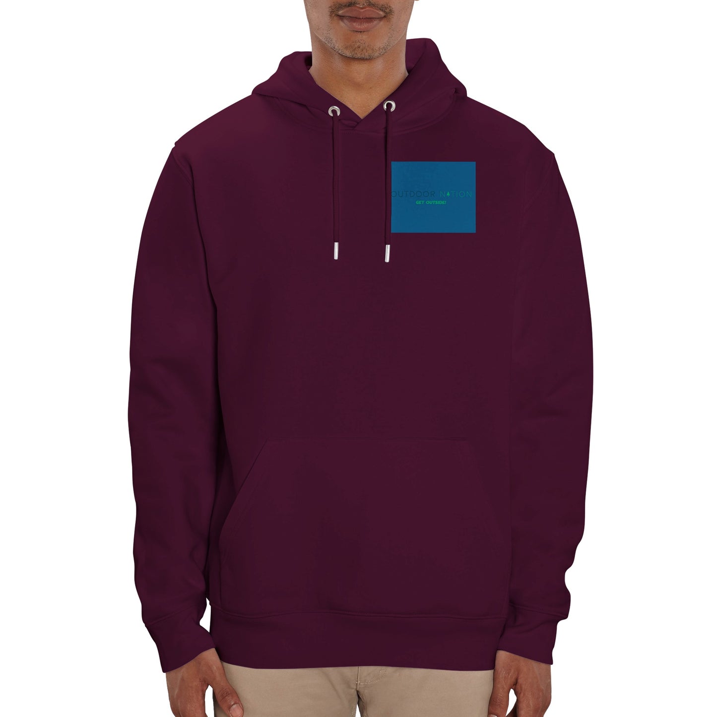 NEW-2023 Outdoor Nation Organic Unisex Pullover Hoodie