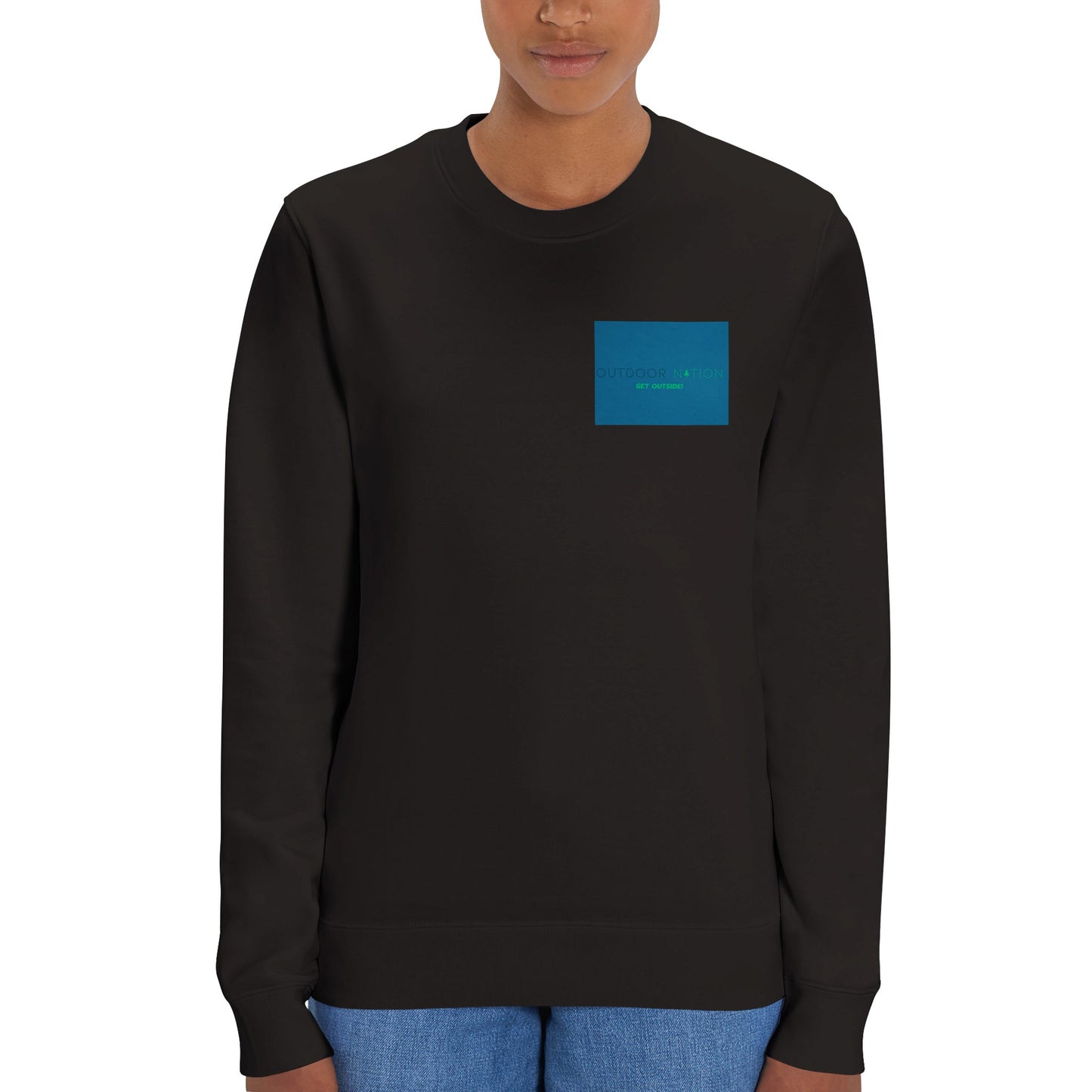 NEW-2023 Outdoor Nation Organic Unisex Crewneck Sweatshirt